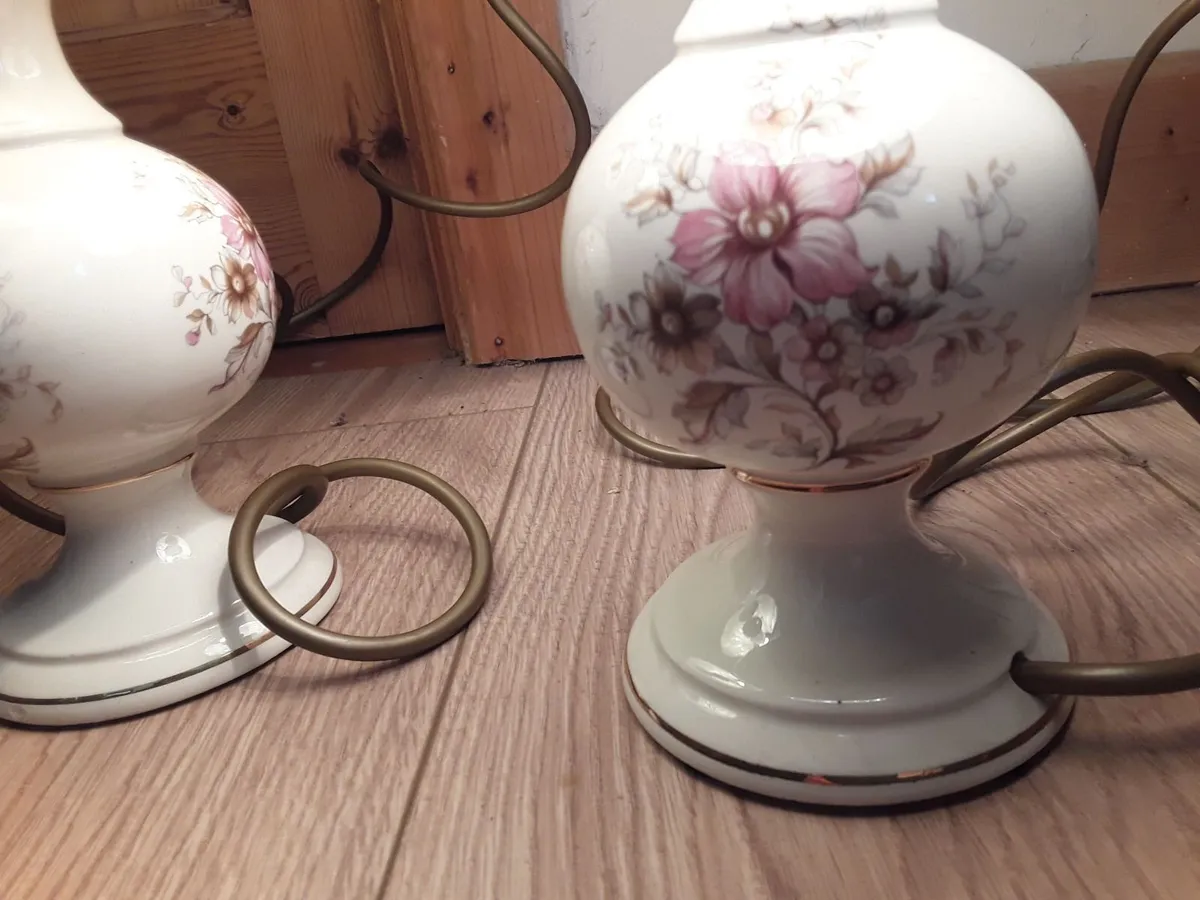 Two lovely vintage table lamps - Image 2