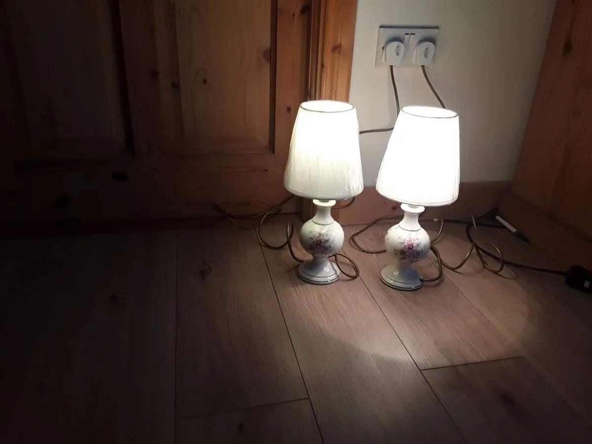 Two lovely vintage table lamps - Image 3