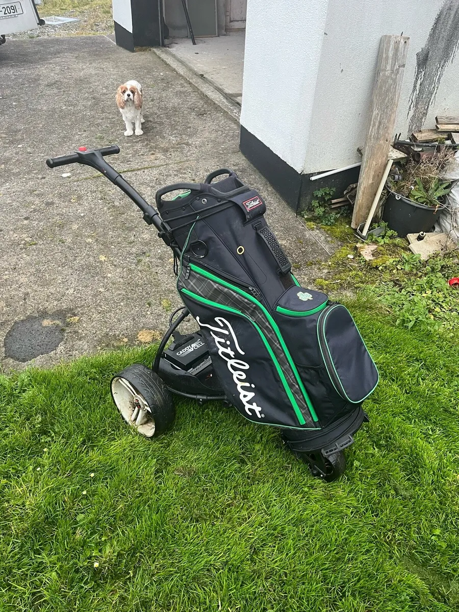 Golf bag and motocaddy - Image 2