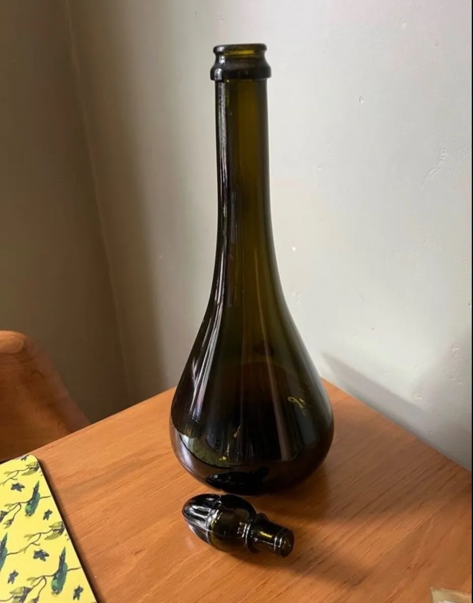 Antique glass carafe - Image 1