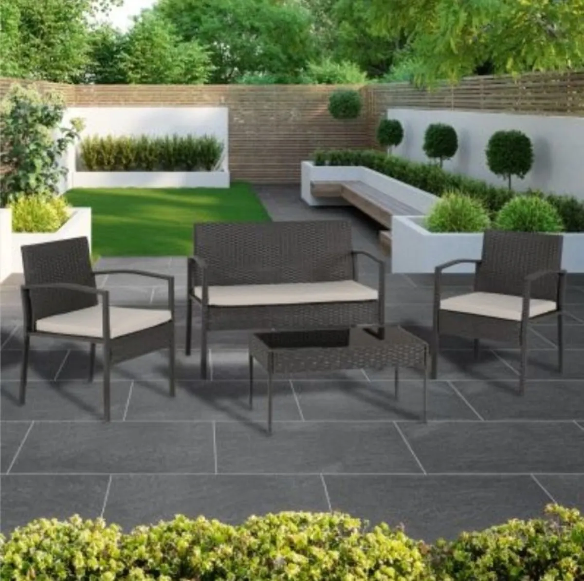 Cedar 4 Piece Garden Set - Image 1