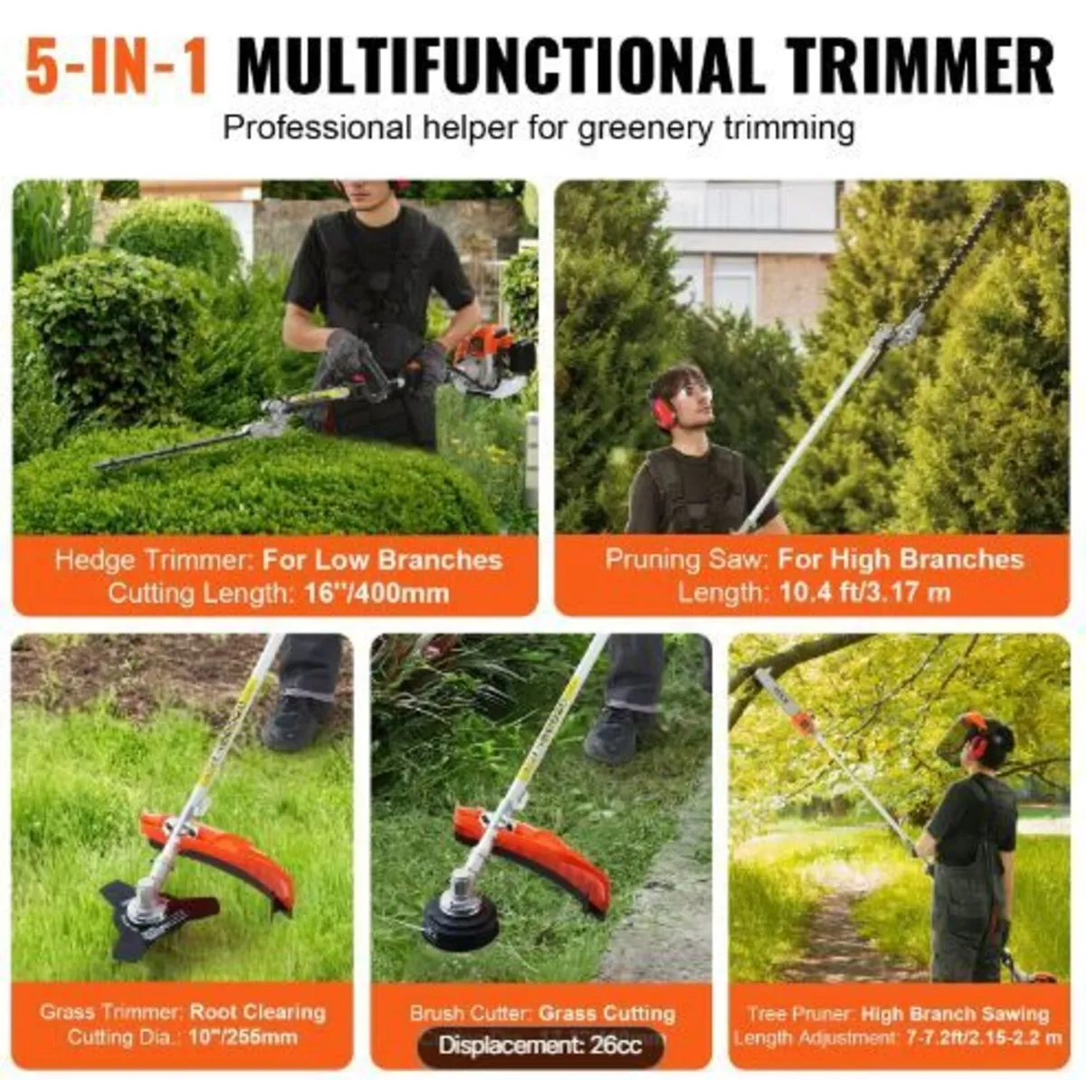 26CC 5-in-1 Multi-Functional Trimming Tools - Image 3