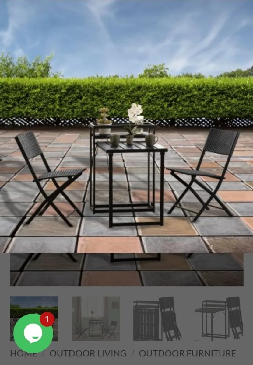 Naples Garden Dining Set - Image 1