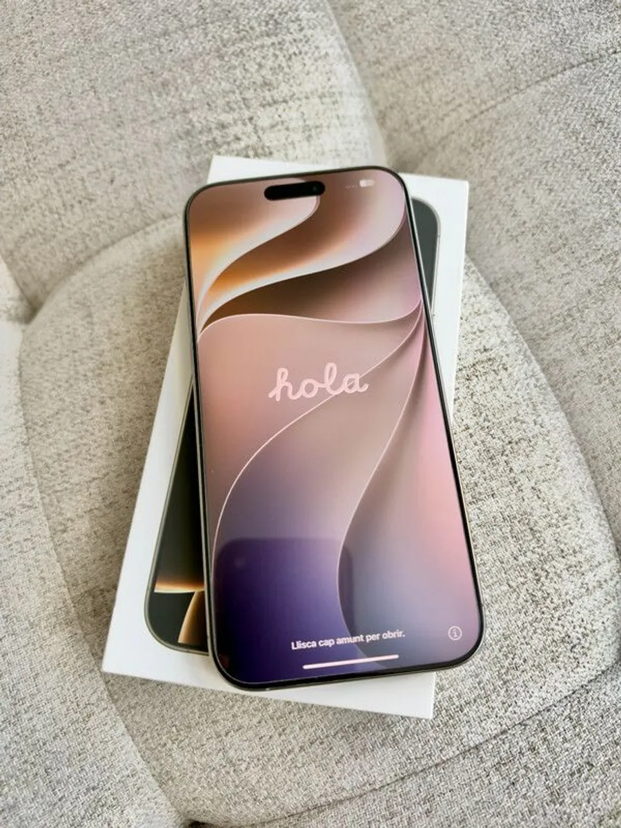 Apple iPhone 16 Pro Max [256GB] Natural Titanium - Pristine, Boxed, 92% Battery - Image 1
