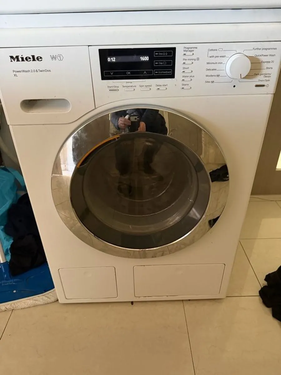 Miele 1600rpm twindos washing machine
