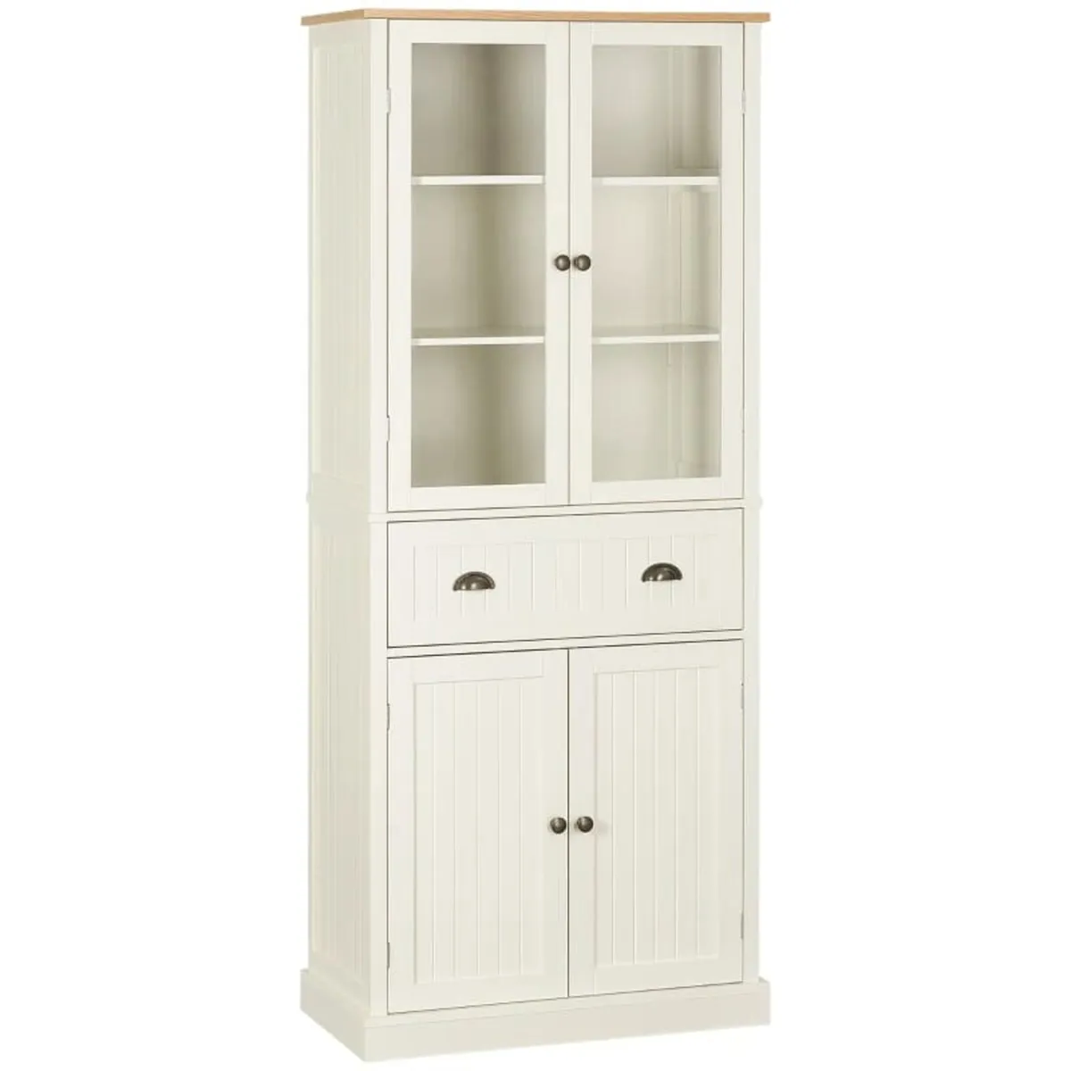 Freestanding Kitchen Cupboard, 5-tier Storage Cabi - Image 1