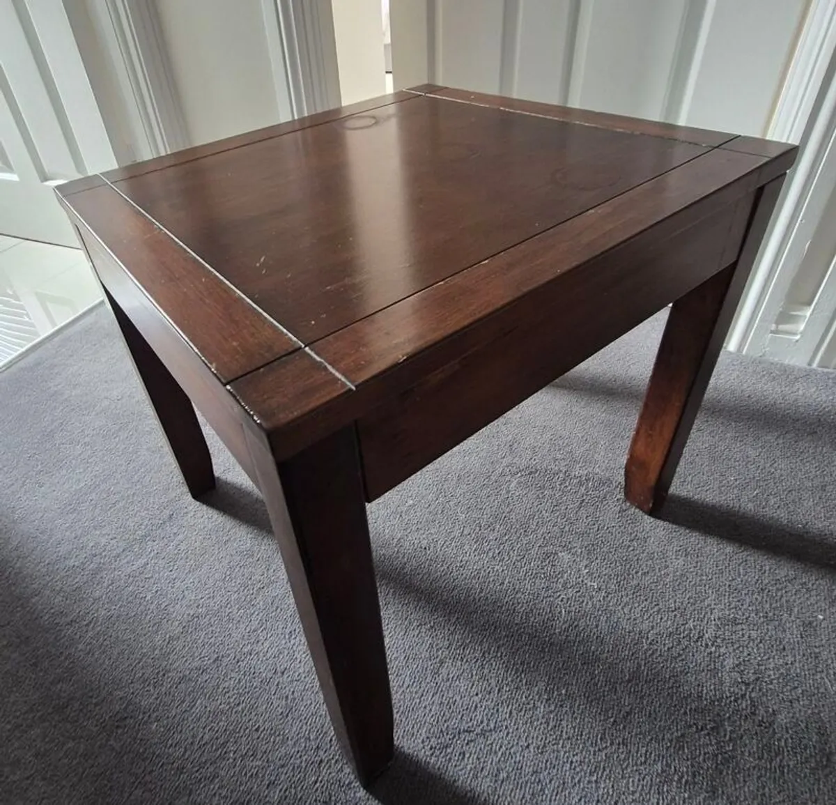 Solid Wooden Side Table - Image 3