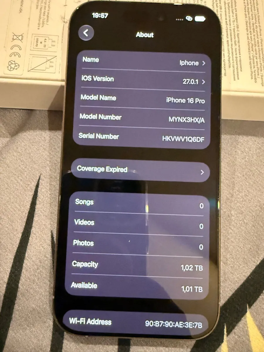 Iphone 16 Pro 1TB Irish Model fully Unlocked - Image 3