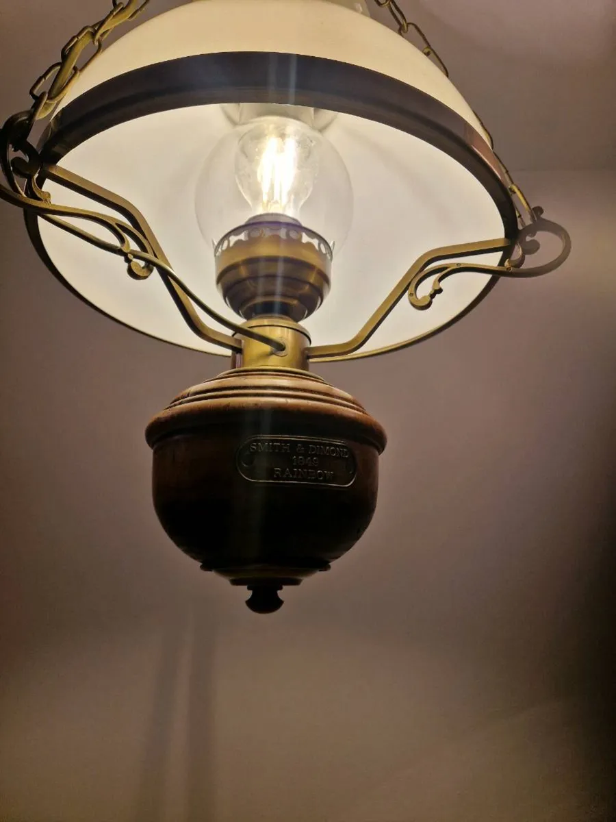 Vintage French Pendant light - Image 4
