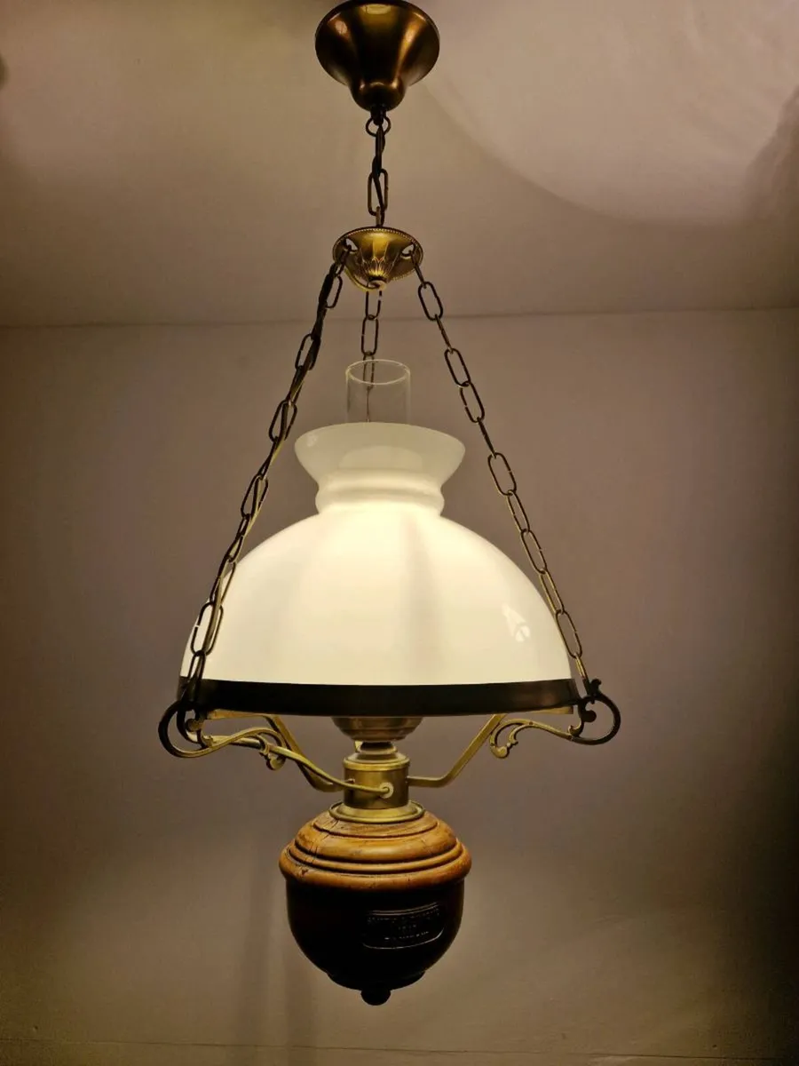 Vintage French Pendant light - Image 1
