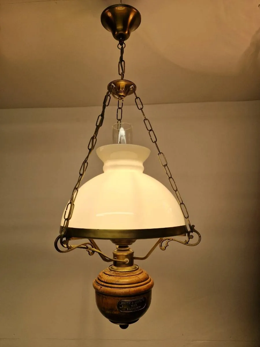 Vintage French Pendant light - Image 3