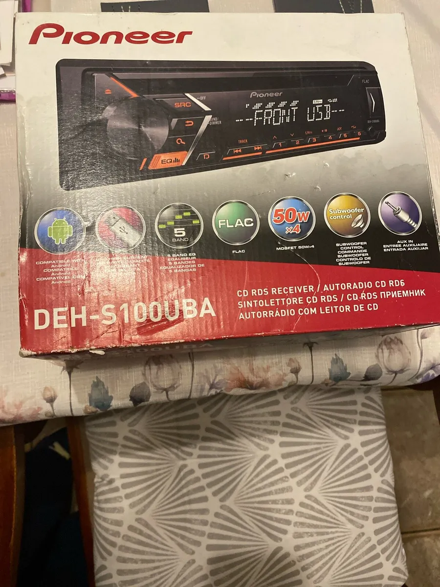 New Pioneer CD RDS Receiver/ AutoRadio