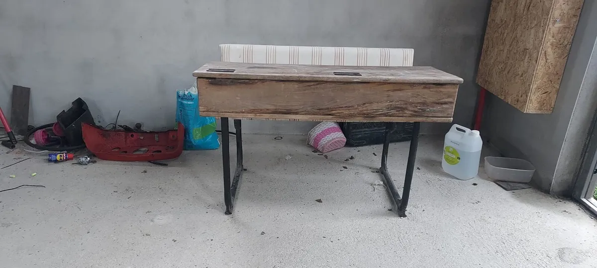 Traditional School Desk - Image 1