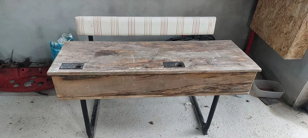 Traditional School Desk - Image 3