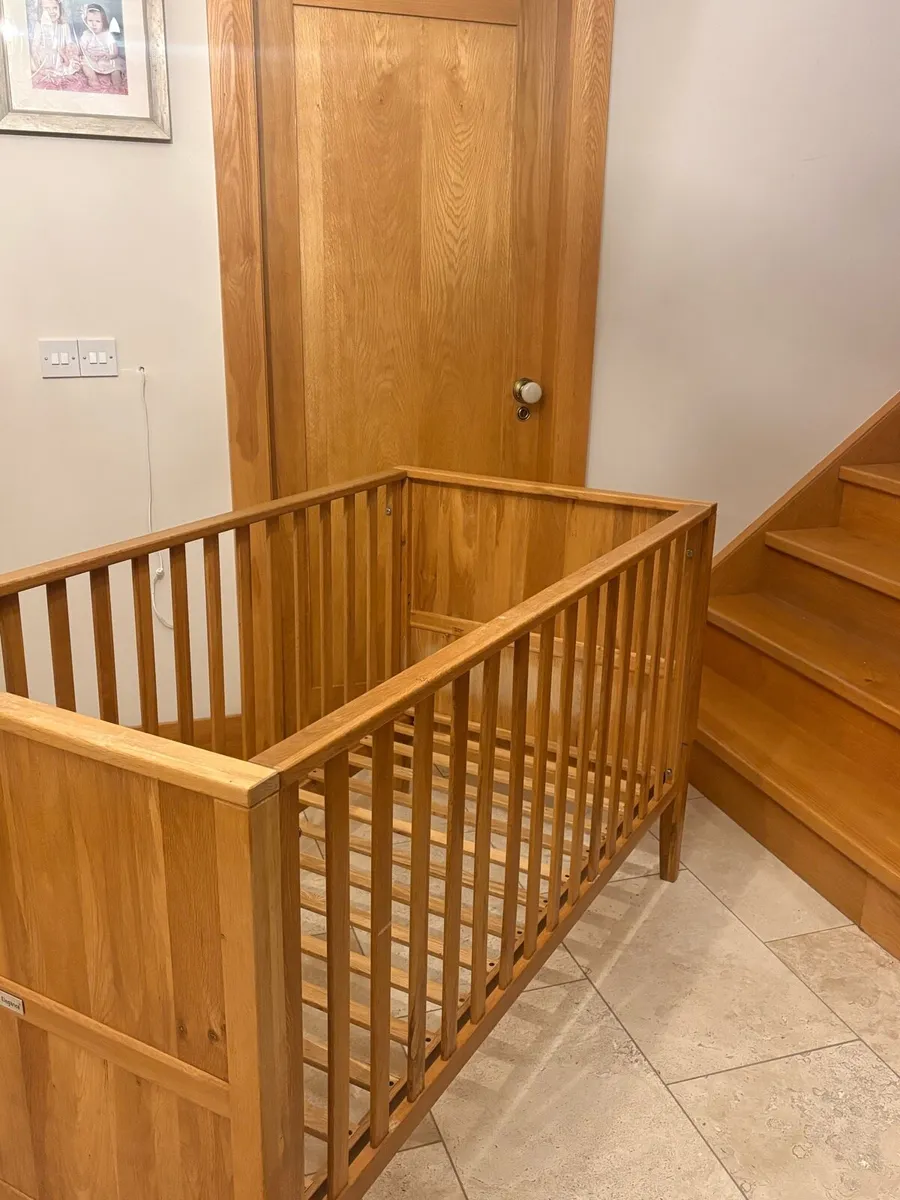 Solid Wooden Cot bed - Image 2