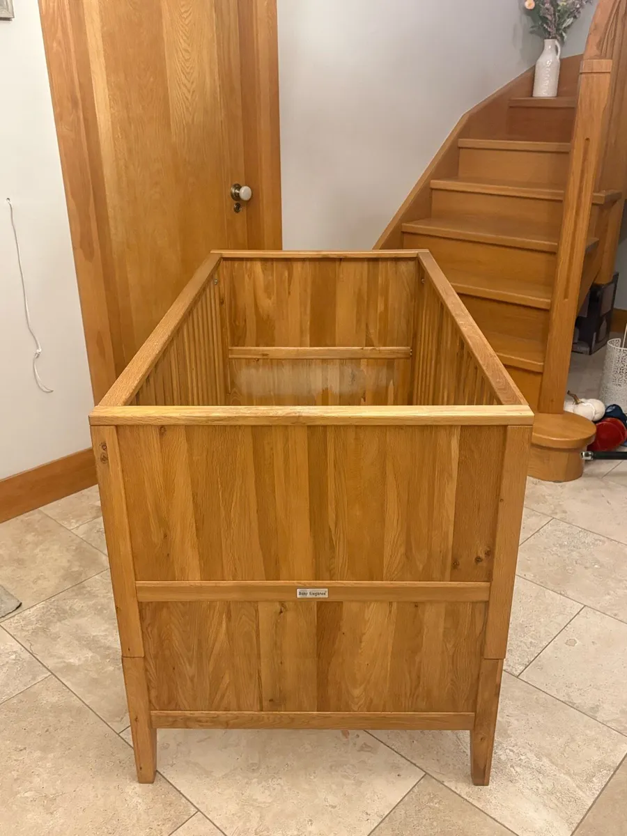Solid Wooden Cot bed - Image 1