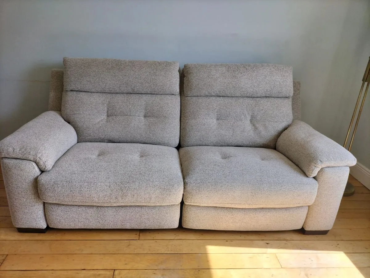 Reclining couch and chair - Image 1