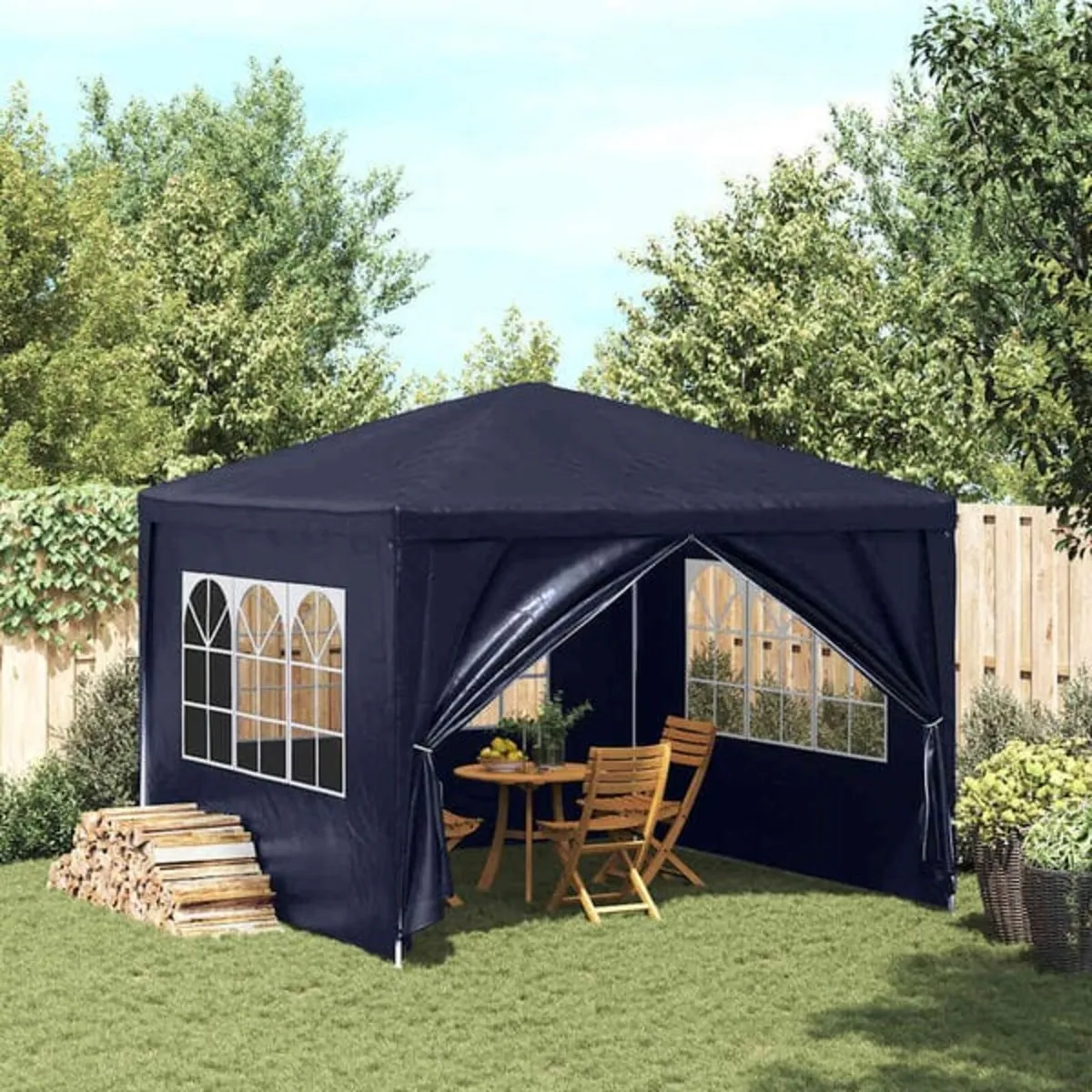 Party Tent 3x3 m Blue

Description
Our partytent p - Image 2