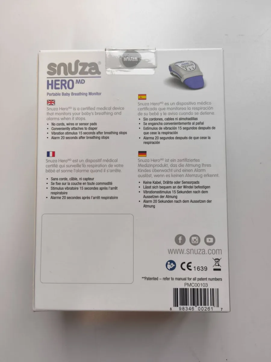 Snuza HeroMD Breathing Monitor - Image 1