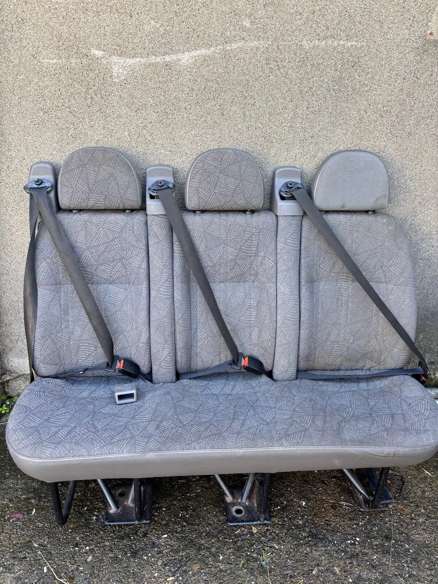 Set Of 12 Back Seats For Ford Transit 2006 - Image 1