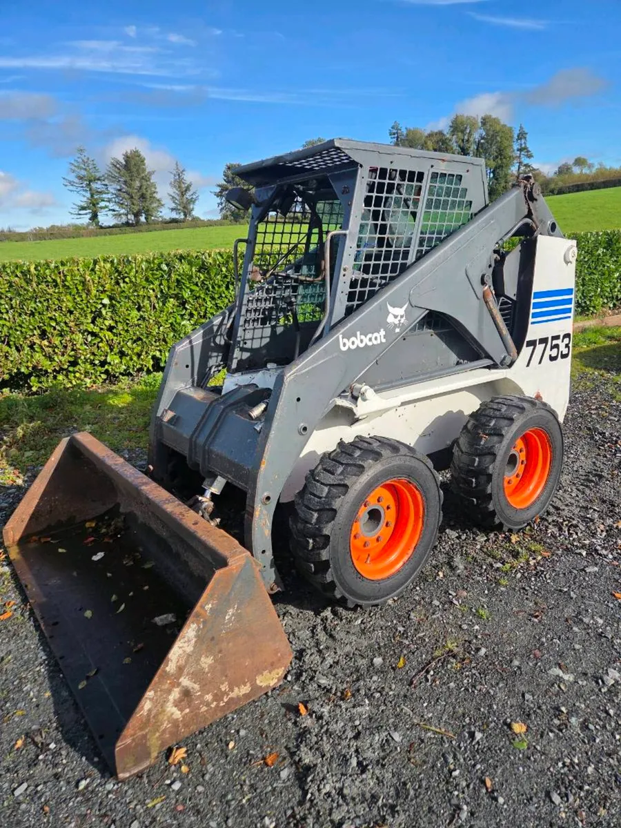 Bobcat 7753 Skidsteer. Skid steer - Image 1