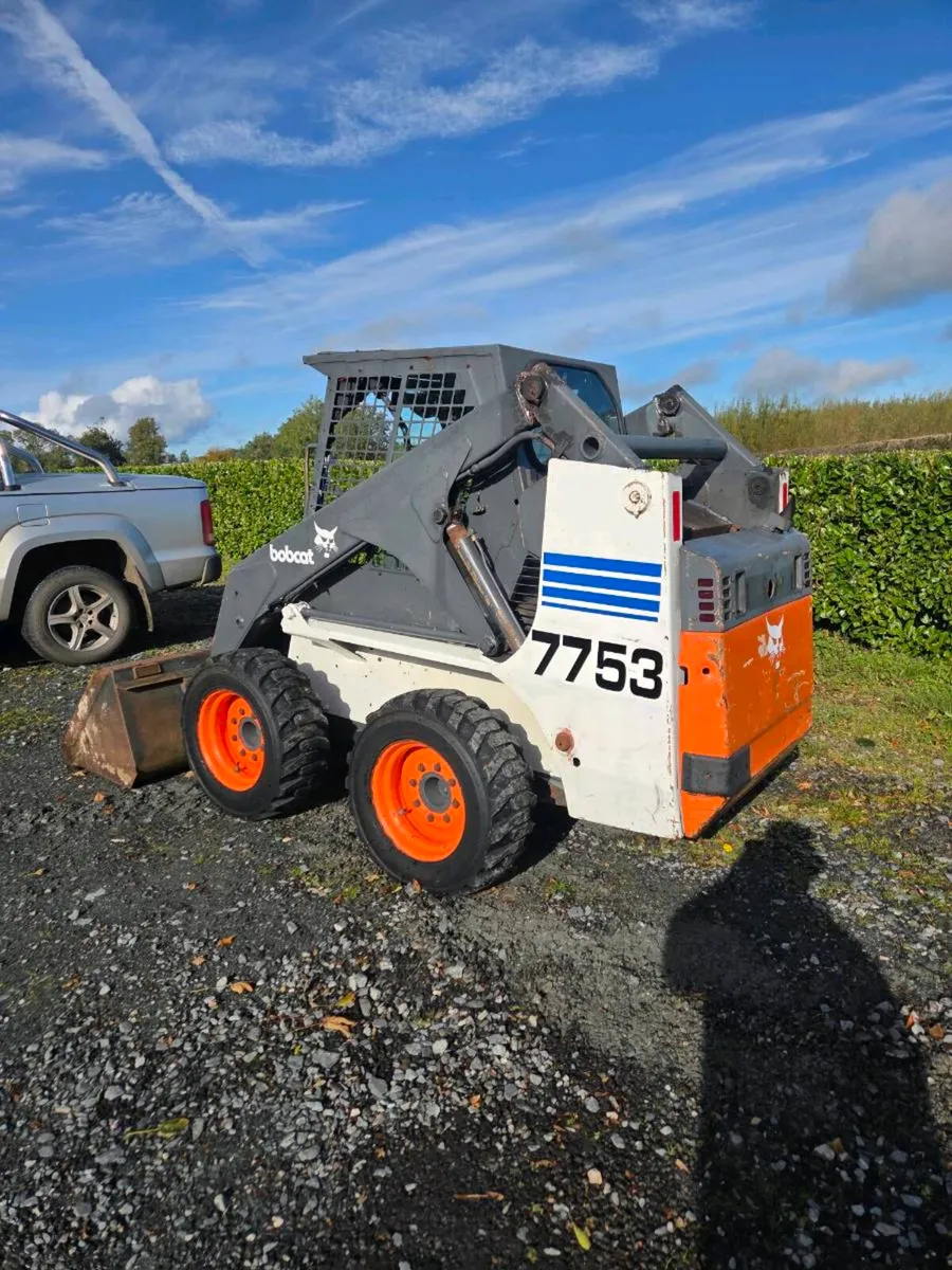 Bobcat 7753 Skidsteer. Skid steer - Image 2
