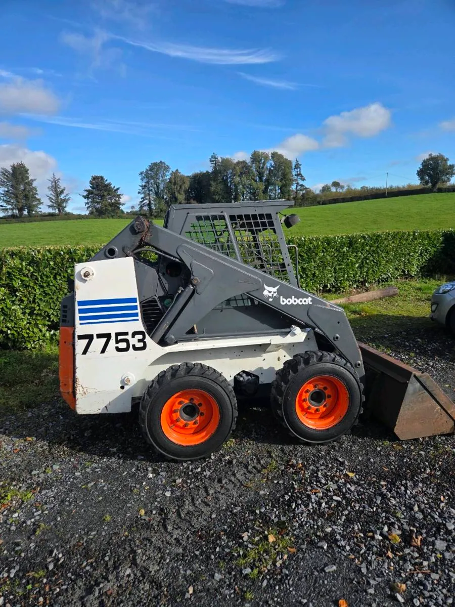 Bobcat 7753 Skidsteer. Skid steer - Image 4