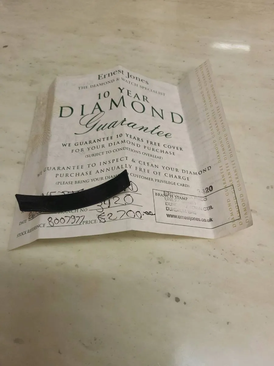 Diamond ring - Image 1