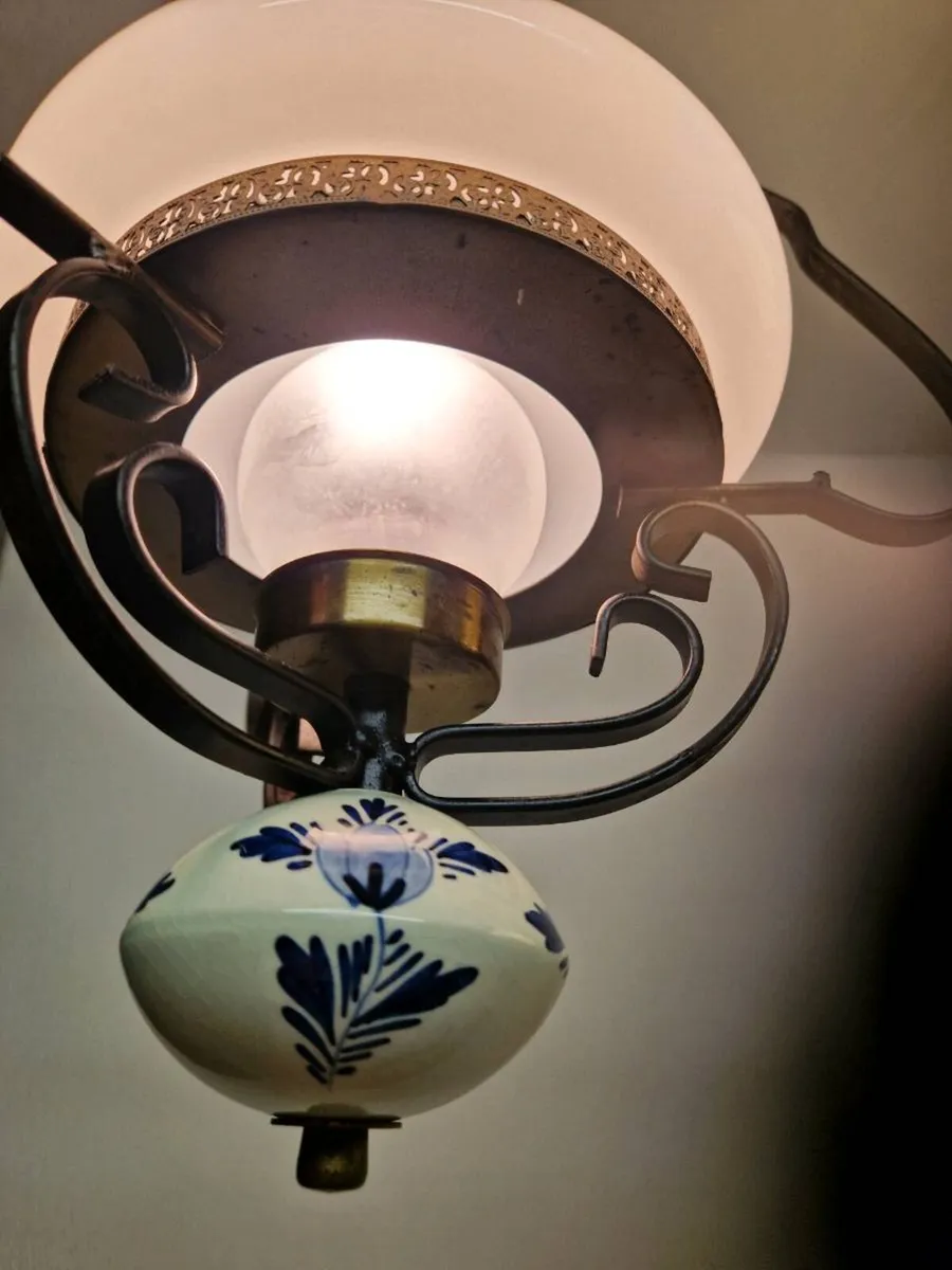 Vintage French Pendant light - Image 3