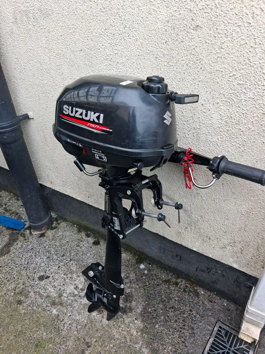 4-stroke outboard SUZUKI-2,5 hp - Image 2