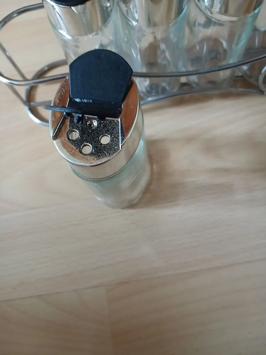 6 Glass Jars - Image 4