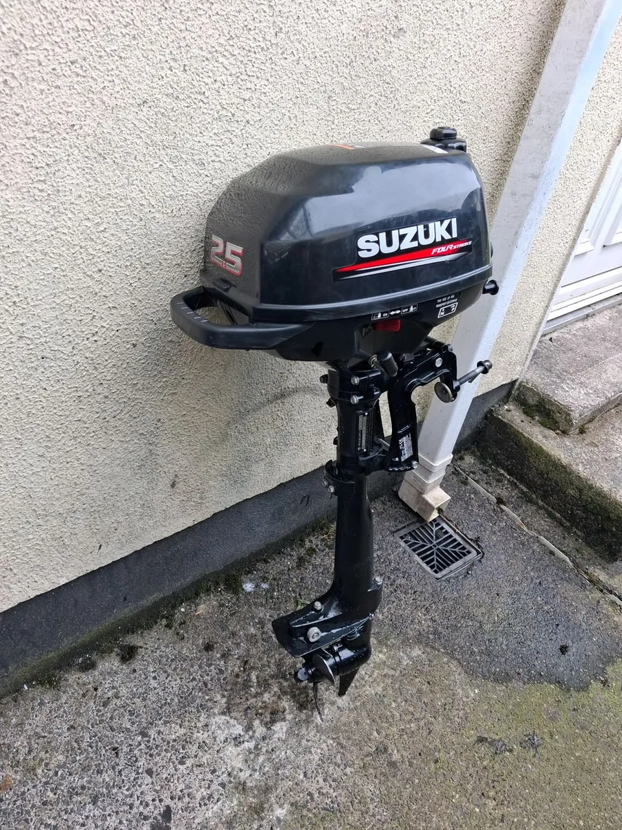 4-stroke outboard SUZUKI-2,5 hp - Image 3