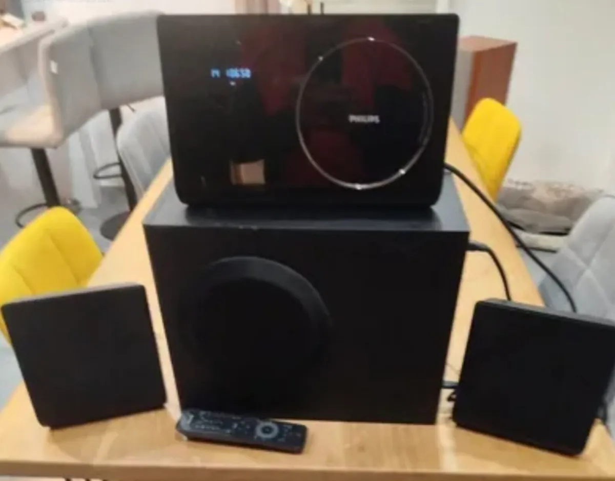 Philips HTS 4600 DVD CD System, subwoofer, - Image 4