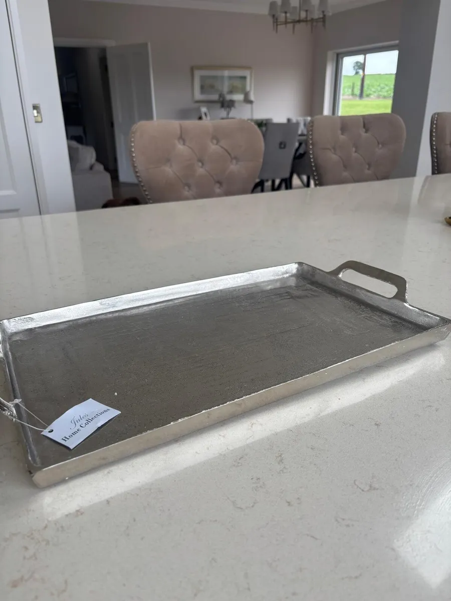 Large Silver tray bnwt - Image 1