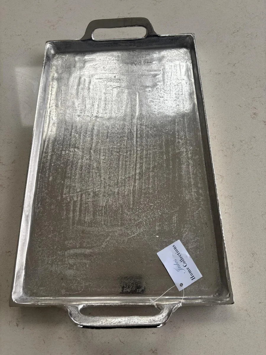 Large Silver tray bnwt - Image 2