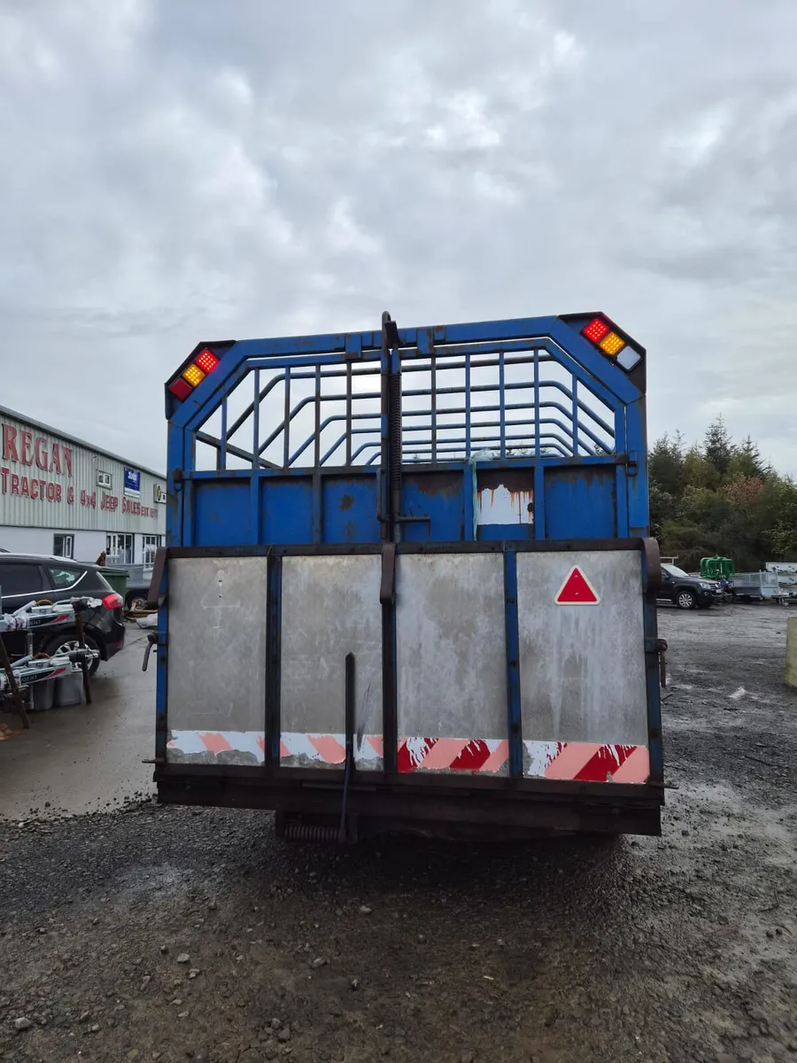 Tractor cattle trailer 16x7 - Image 3