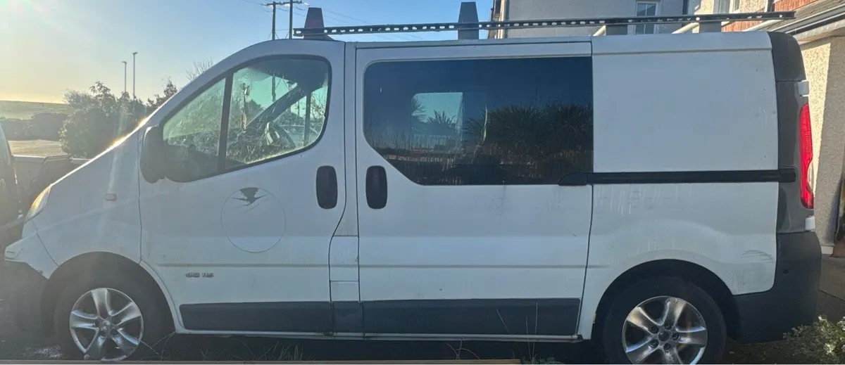 Renault trafic SWB crew cab 2008 - Image 1
