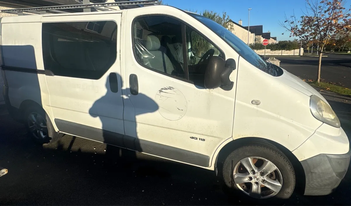 Renault trafic SWB crew cab 2008 - Image 2