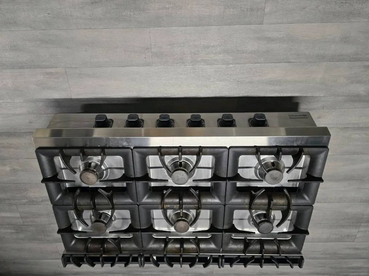 Gas hob, tabletop model, 6burn CommercialMS712PCGT - Image 1
