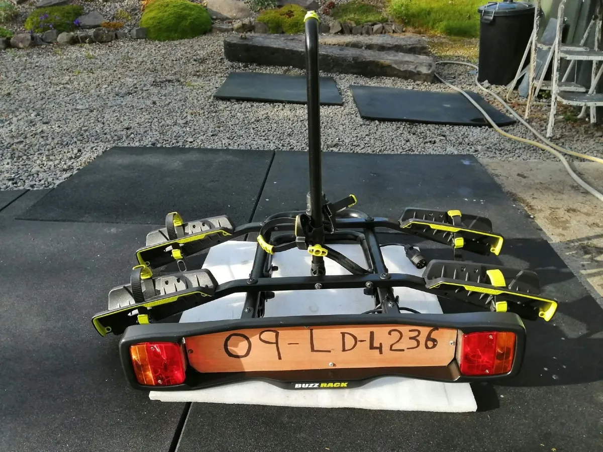 Buzz Rack Bike Rack for tow bar - 2 Bikes - Image 1