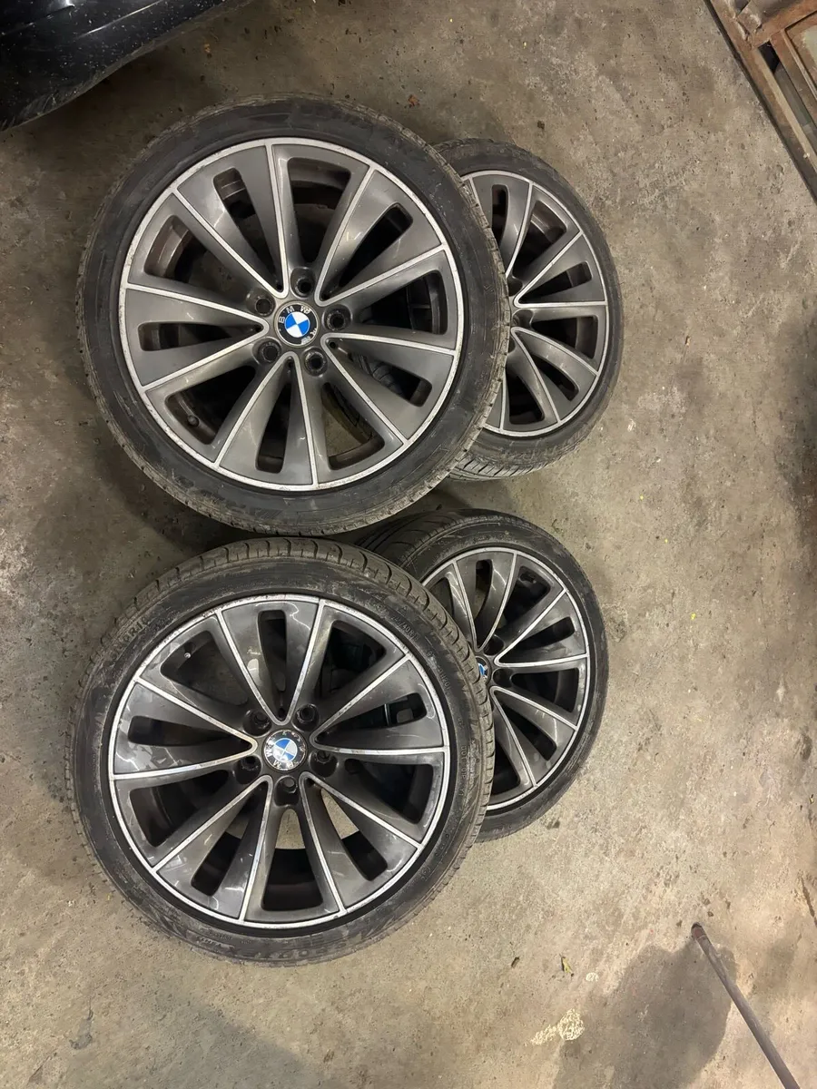 Bmw wheels r18 good tyres - Image 1