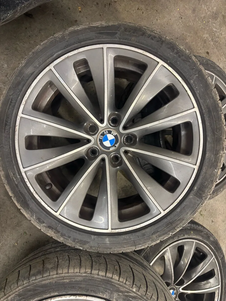 Bmw wheels r18 good tyres - Image 2