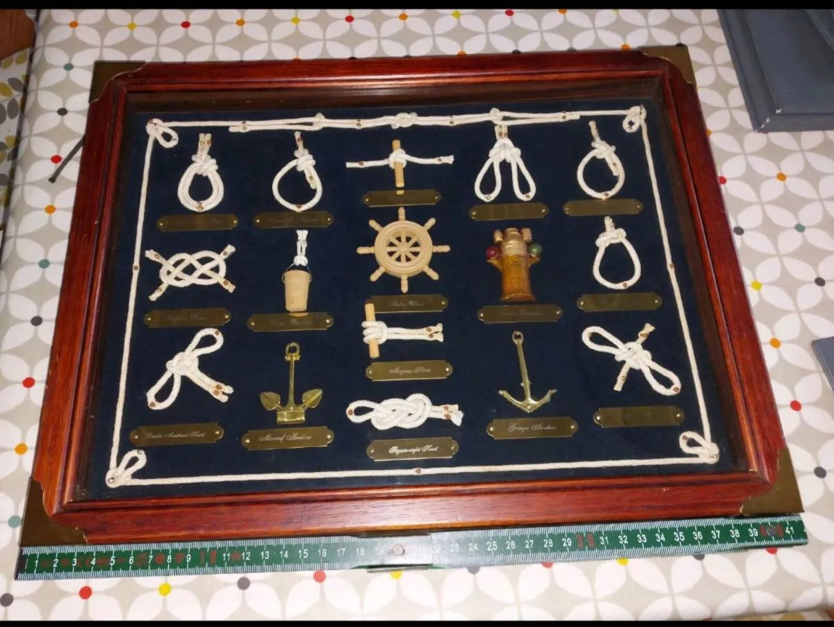 Nautical knot board