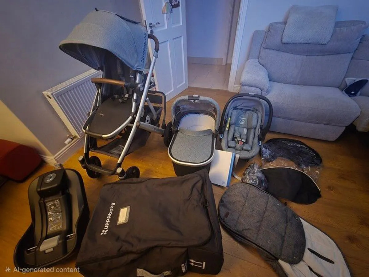 Uppababy Vista bundle - Image 1