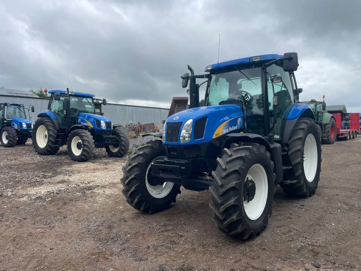New Holland TS115A Tractor - Image 1