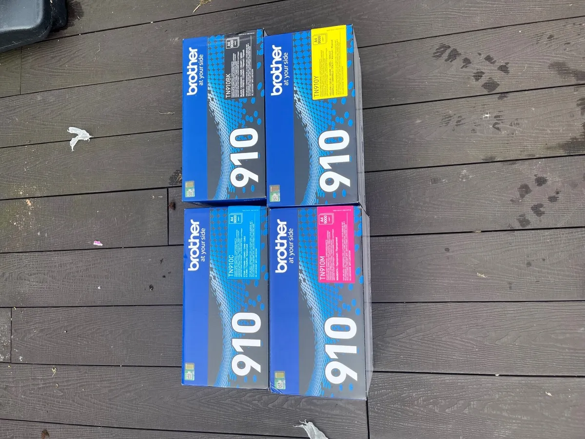 Set of Brother TN-910 Colour Toners - Image 3