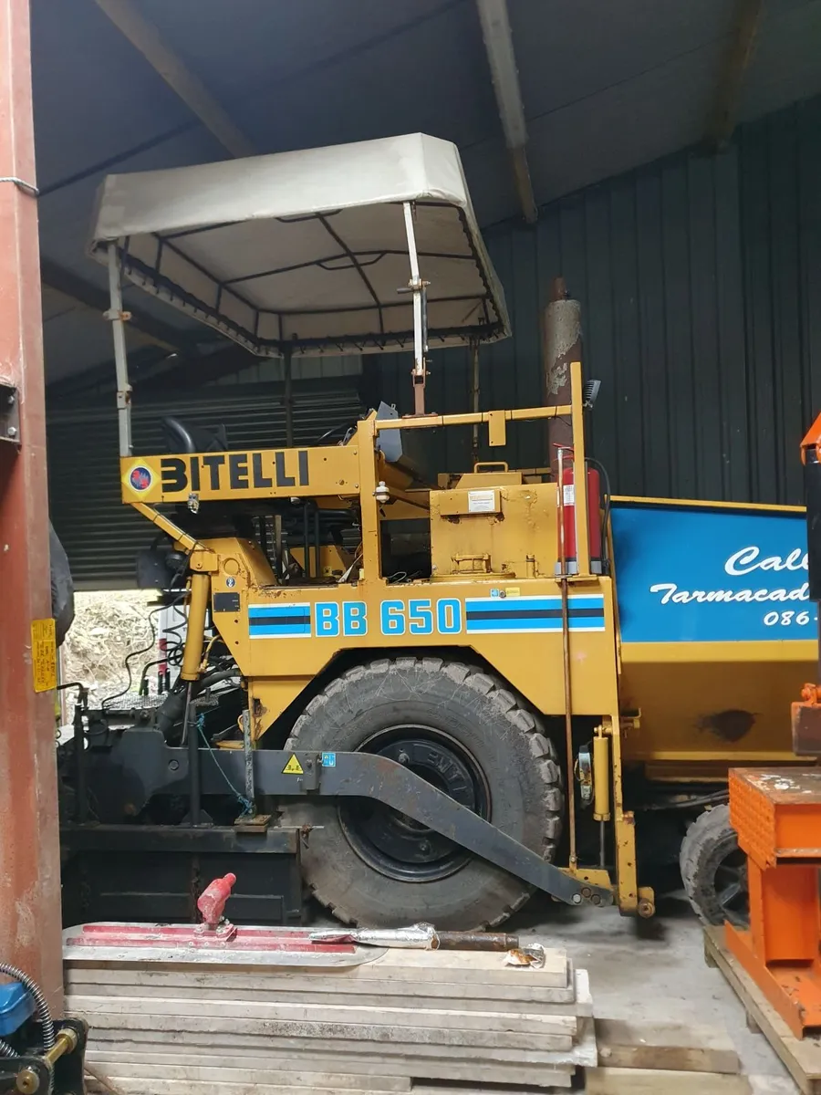 Bittelli bb650 paver - Image 1