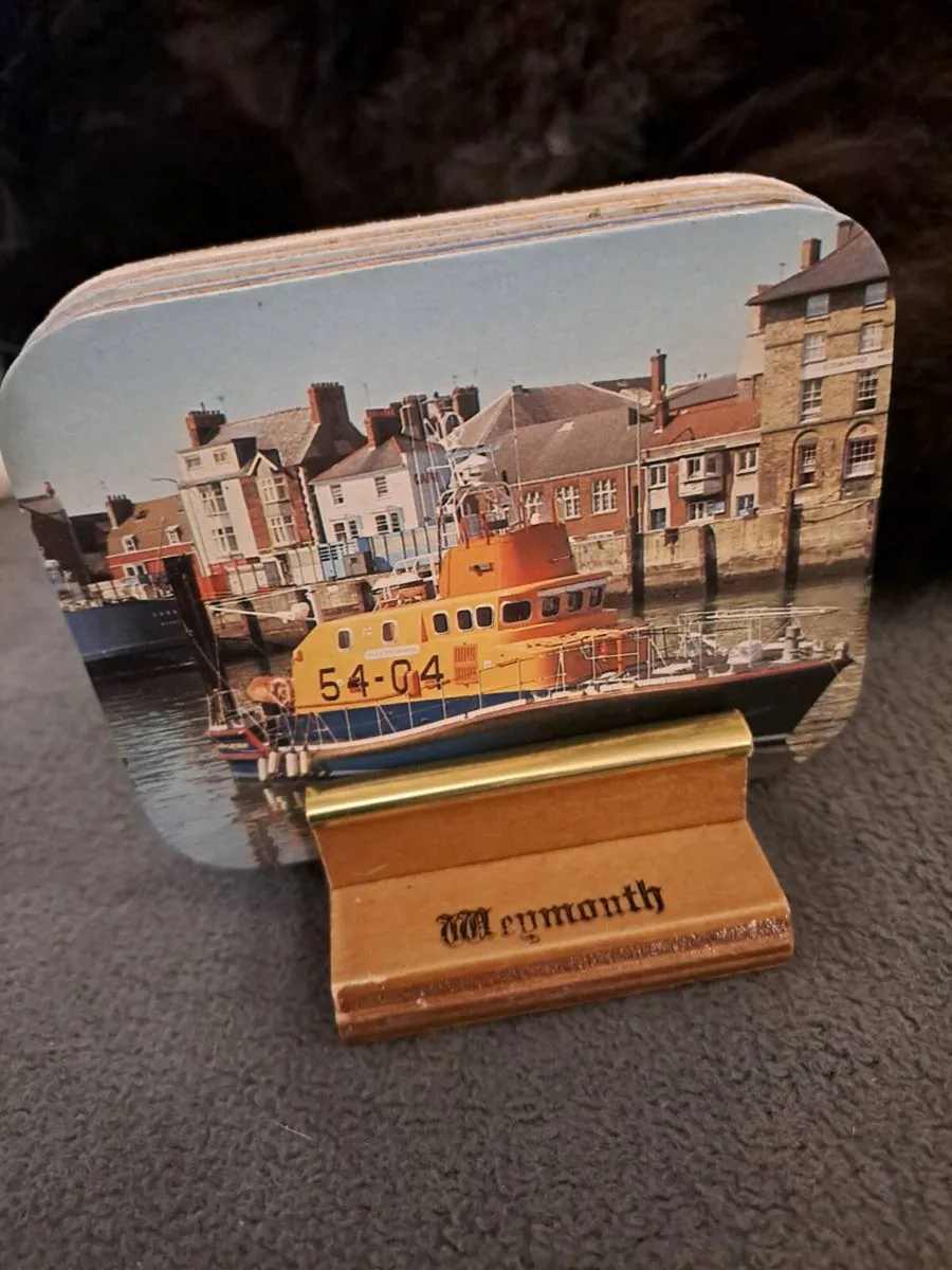 Vintage Weymouth Souvenir Coaster Set - Image 1