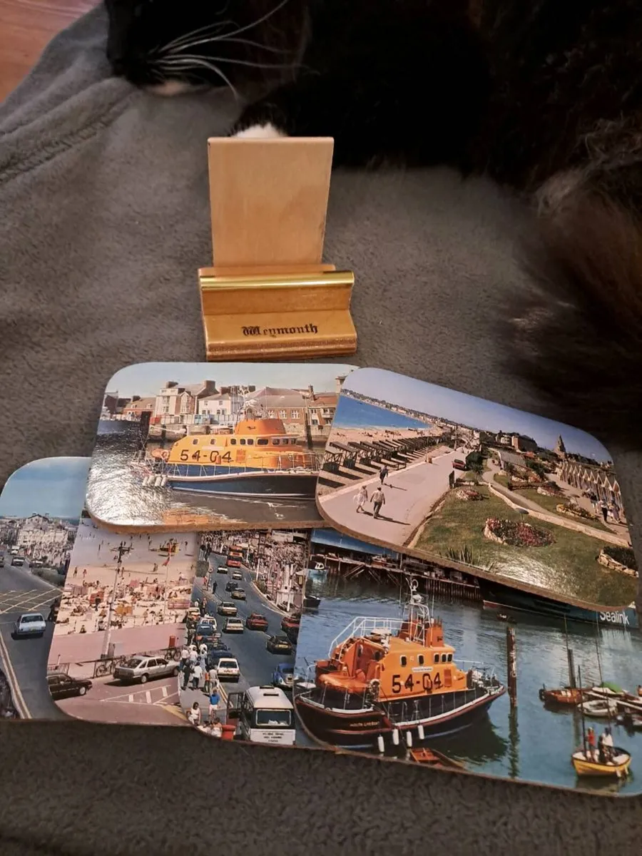 Vintage Weymouth Souvenir Coaster Set - Image 2