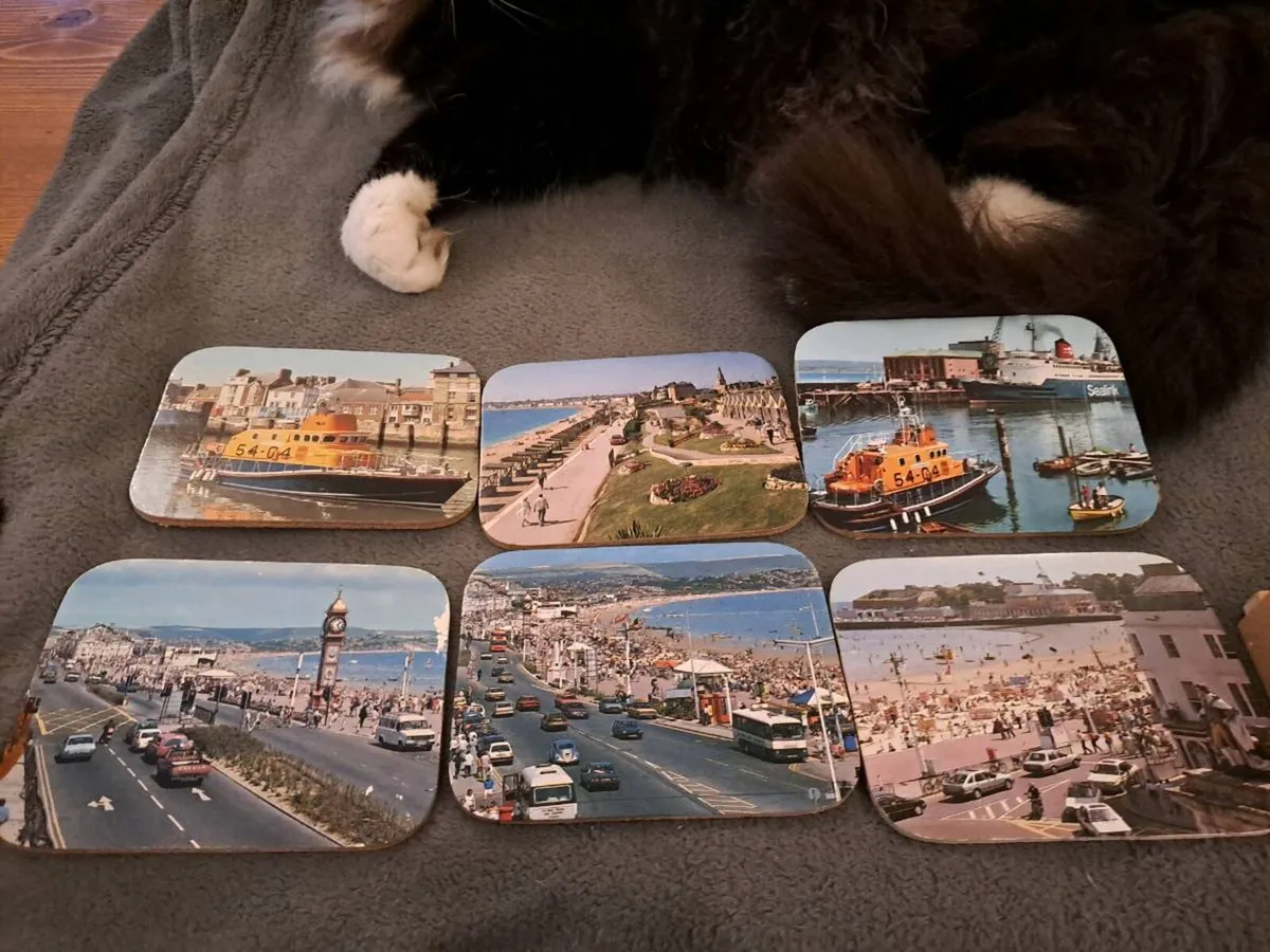 Vintage Weymouth Souvenir Coaster Set - Image 3